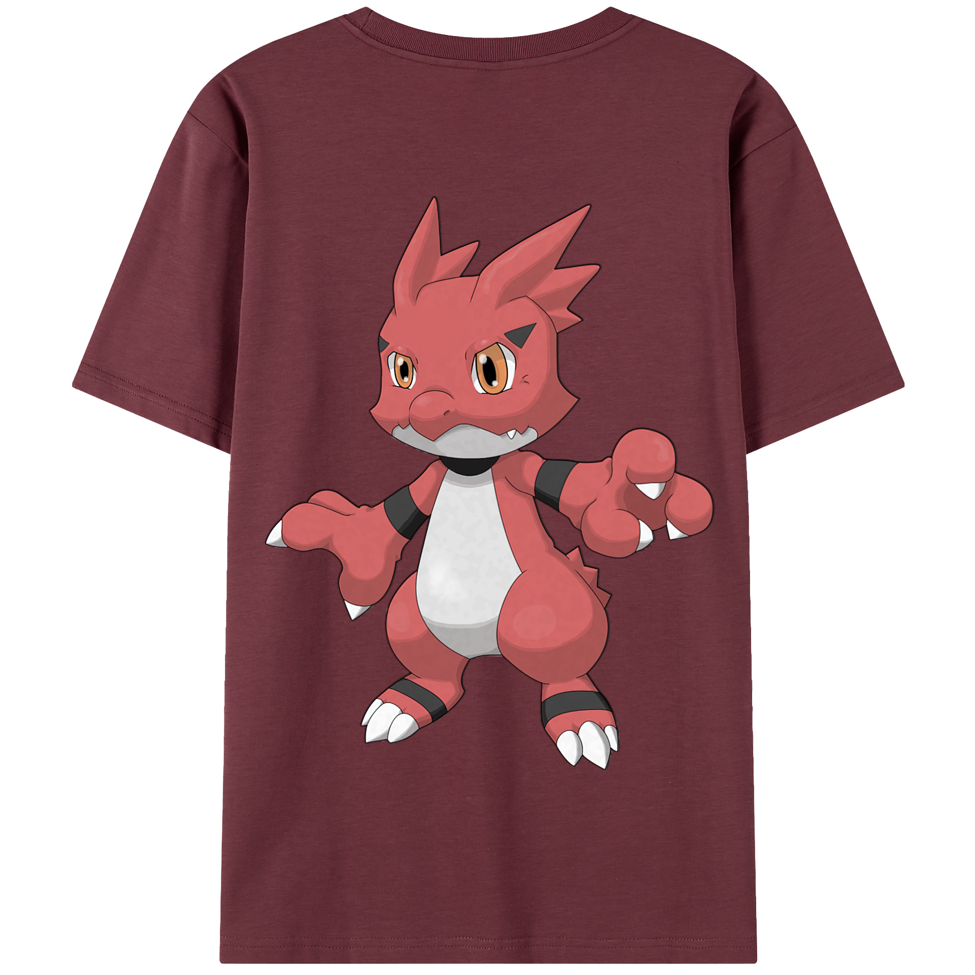 （画像用） Digimon デジタルモンスター/デジモン 綿100％半袖Tシャツ（背面プリント）